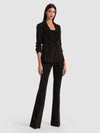 HOT EMBELLISHED JEAN-BLACK/CLEAR CRYSTAL-ALICE + OLIVIA