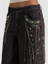 JEAN HARPER MR SUPER BAGGY-HALLIE VINTAGE BLACK-ALICE + OLIVIA