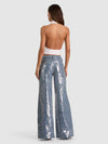 SUPERBE JEAN LR BAGGY ORNÉ-BROOKLYN BLUE/MULTI-ALICE + OLIVIA