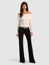JEAN BELLA ULTRA LR COUPE DROITE AJUSTÉE-Black-ALICE + OLIVIA