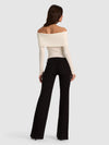 JEAN BELLA ULTRA LR COUPE DROITE AJUSTÉE-Black-ALICE + OLIVIA