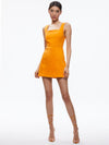 ROBE RAMSEY TRAPÈZE COURTE À ENCOLURE CARRÉE-ALICE + OLIVIA