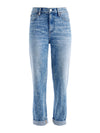 JEAN DROIT À REVERS GEORGE-ALICE + OLIVIA