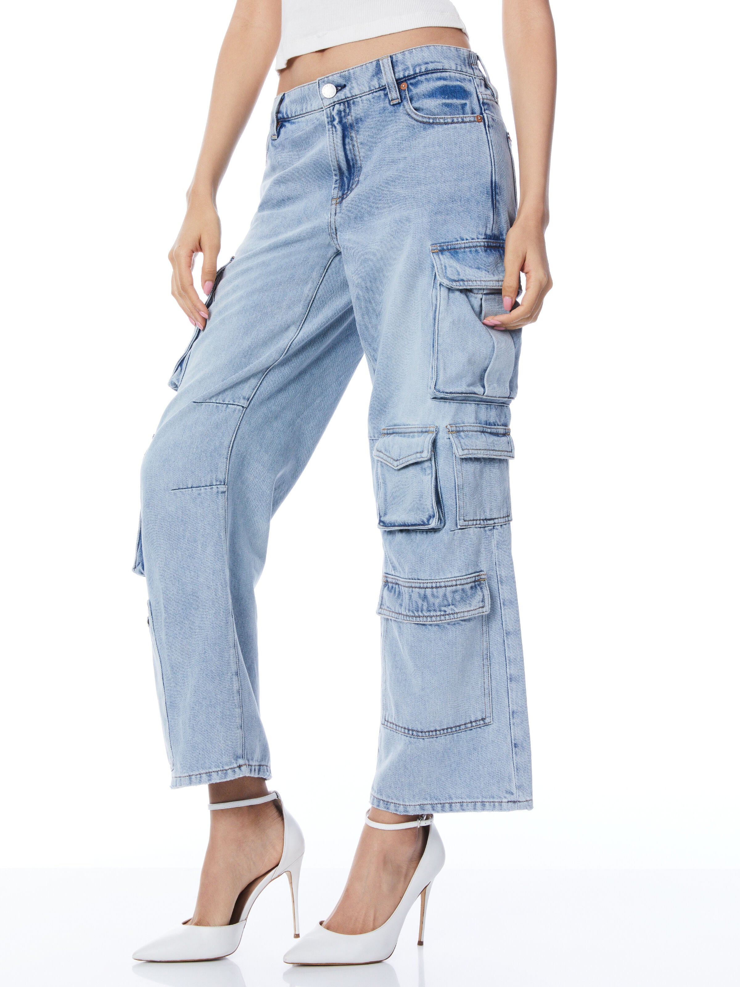 LUIS DENIM CARGO PANT