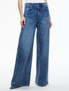 TRISH JEAN-DARK RINSE-ALICE + OLIVIA