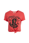 MILO BOB MARLEY TEE-RED/BLACK-ALICE + OLIVIA