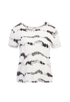SHIRA TEE-GHOST STRIPE-ALICE + OLIVIA