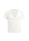 ANSEL COWL NECK TEE-Black-ALICE + OLIVIA