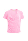ANSEL COWL NECK TEE-Black-ALICE + OLIVIA