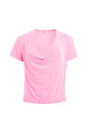 ANSEL COWL NECK TEE-Black-ALICE + OLIVIA
