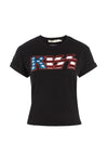 T-SHIRT SHIRA CON RISVOLTO E PAILLETTES-ALICE + OLIVIA