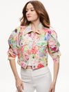 Veste en jean manches bouffantes LANA-ALICE + OLIVIA