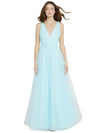 JOLIE TULLE  BALL GOWN-POWDER BLUE-ALICE + OLIVIA