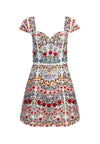 ROZ BEADED PARTY MINI DRESS-MULTI-ALICE + OLIVIA