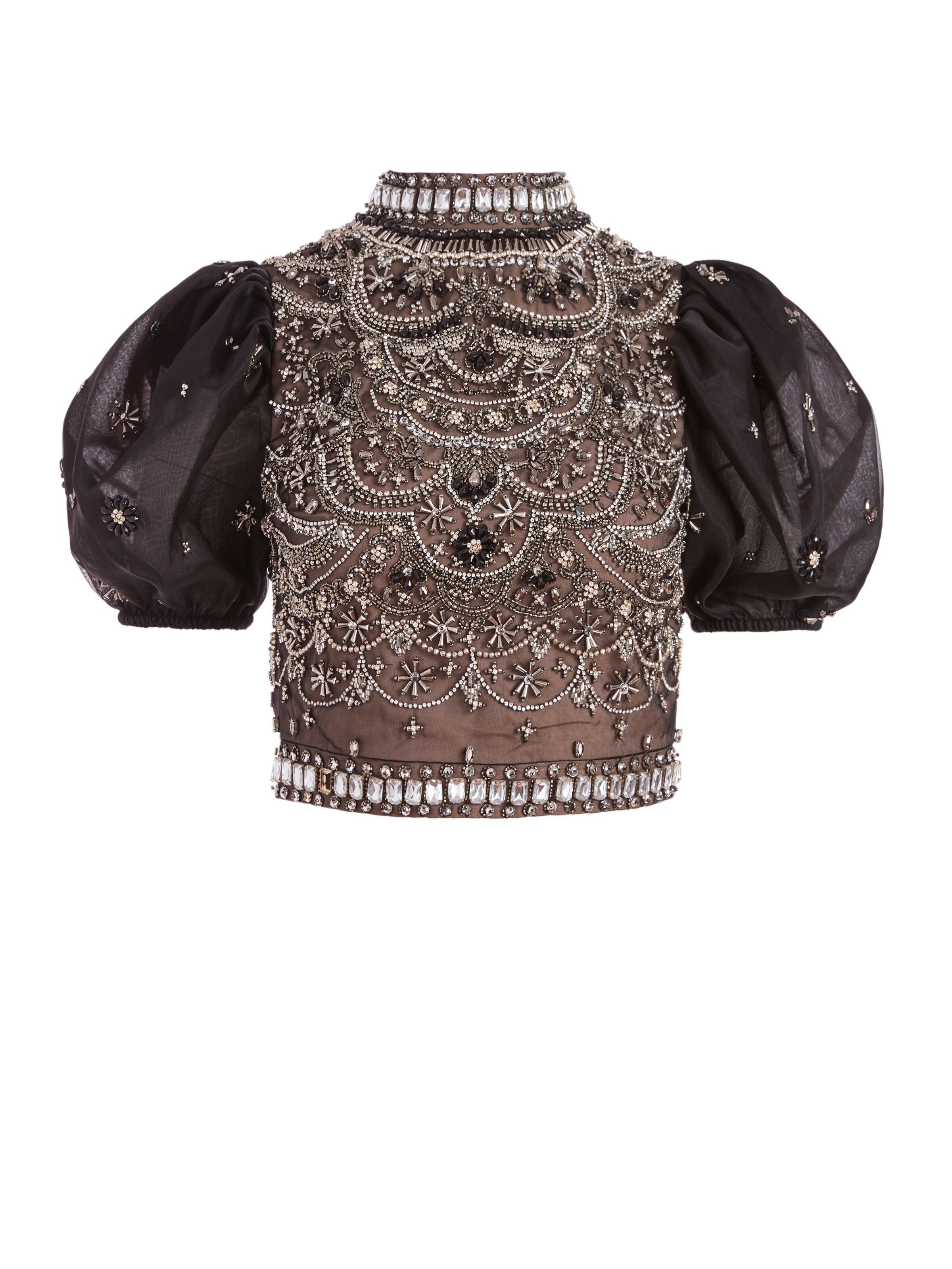 OLINDA CROP TOP A COLLO ALTO-ALICE + OLIVIA