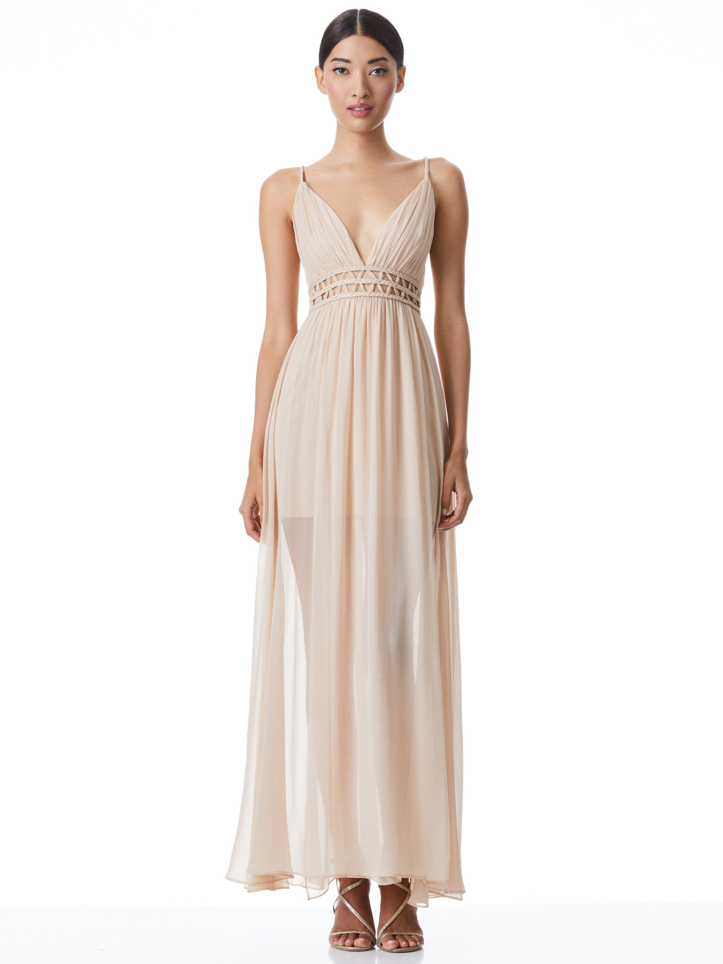 ABITO LUNGO RYA CUT OUT-ALICE + OLIVIA