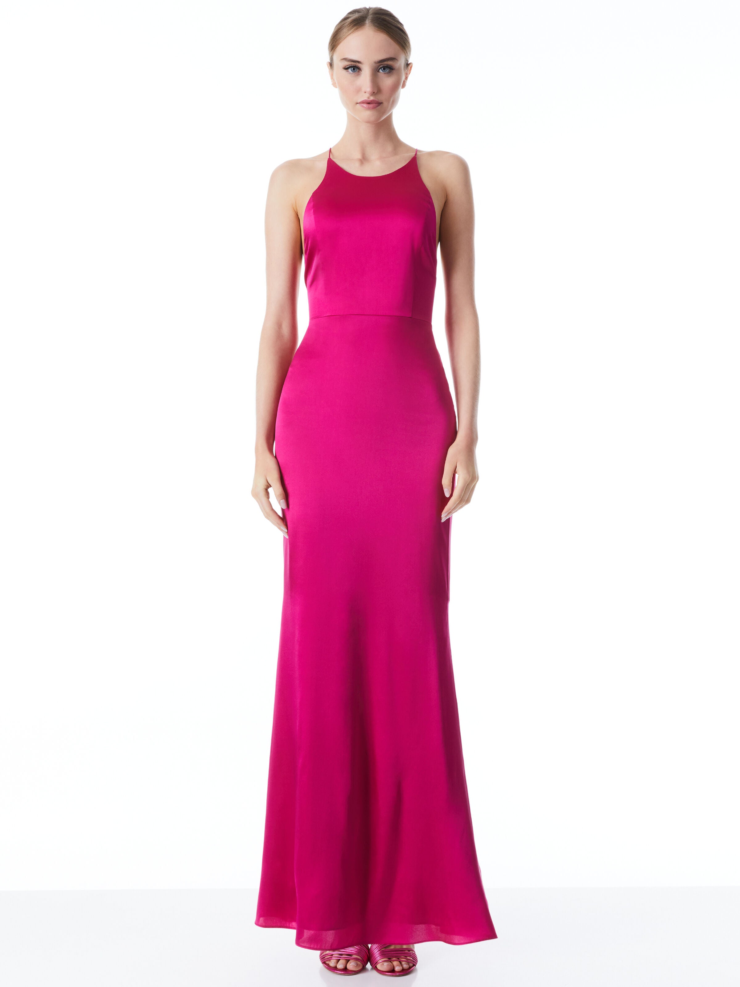 SAMIA ABITO A SIRENA CON SCOLLO ALL'AMERICANA-ALICE + OLIVIA