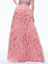 KAL RUFFLE GOWN SKIRT-ENGLISH ROSE-ALICE + OLIVIA