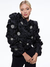 Giacca LORNA corta con applicazioni floreali-ALICE + OLIVIA