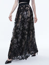 GONNA LUNGA TINA CON APPLIQUE-ALICE + OLIVIA