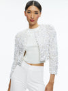LORNA EMBELLISHED CROPPED JACKET-OFF WHITE-ALICE + OLIVIA