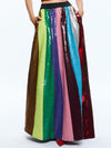 TINA SEQUIN LONG BALL GOWN SKIRT-MULTI-ALICE + OLIVIA