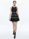 ALISTAIR MINI GOWN-Black-ALICE + OLIVIA