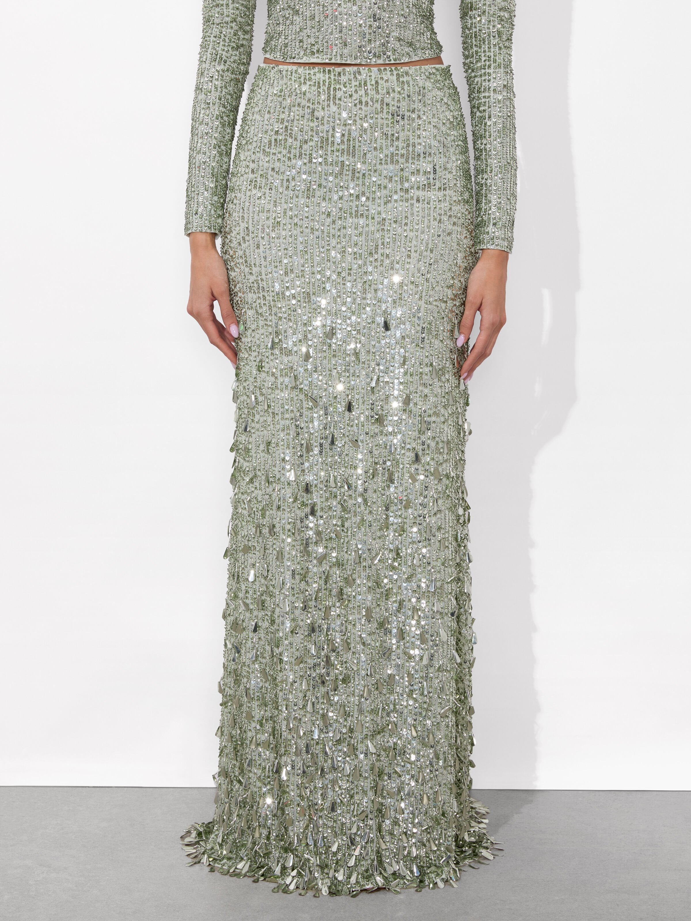JUPE DE ROBE À PAILLETTES DE CHARITÉ-ALICE + OLIVIA