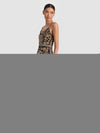 DOMENICA EMBELLISHED GOWN-BLACK/MULTI-ALICE + OLIVIA
