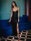 ROBE LONGUE ORNÉE NINA-ALICE + OLIVIA