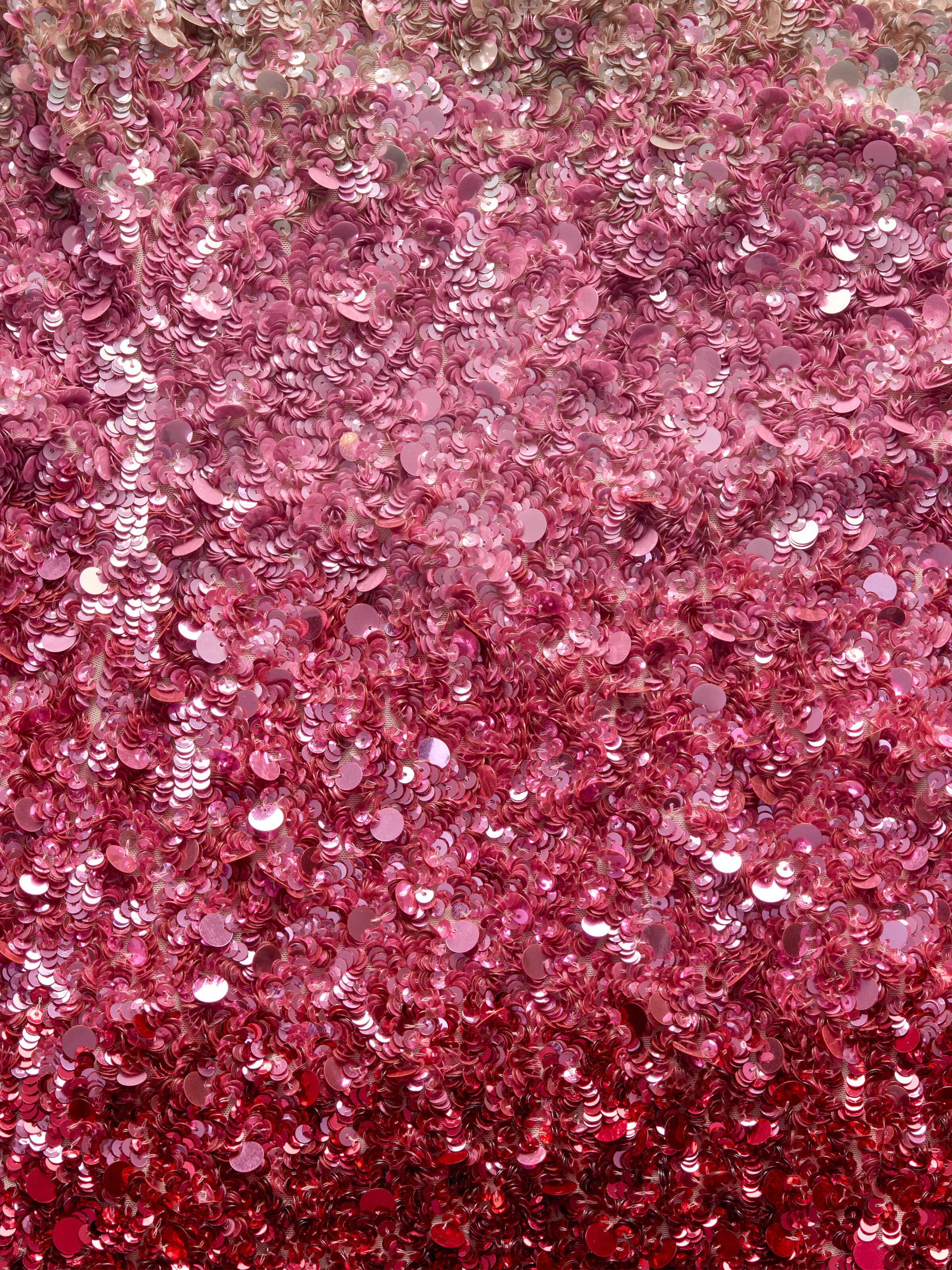 EVE EMBELLISHED MINI DRESS-ASCENDENT OMBRE DEEP PINK-ALICE + OLIVIA