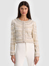 KIDMAN EMBELLISHED JACKET-OFF WHITE/SILVER-ALICE + OLIVIA
