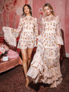 ALLEGRA EMBELLISHED LACE MINI GOWN-PALE PINK-ALICE + OLIVIA