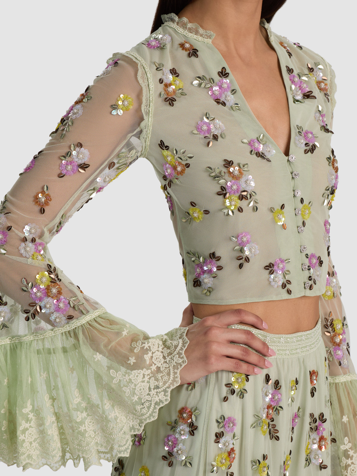 TOP DECORATO ALLEGRA-ALICE + OLIVIA