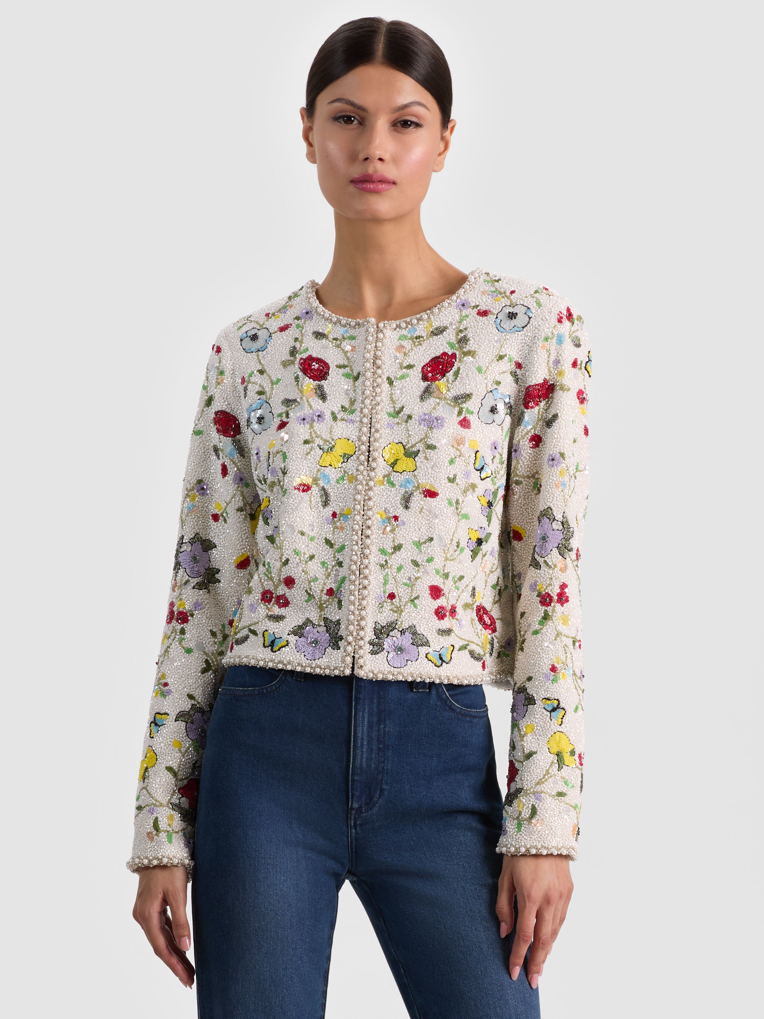 KIDMAN GIACCA DECORATA-ALICE + OLIVIA