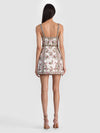 KATIA EMBROIDERED MINI GOWN-OFF WHITE/MULTI-ALICE + OLIVIA