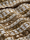 GATZ LINEN EMBELLISHED TOP-OATMEAL/MULTI-ALICE + OLIVIA
