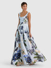 ESTRELLA EMBELLISHED GOWN-FLY AWAY-ALICE + OLIVIA