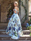 ESTRELLA EMBELLISHED GOWN-FLY AWAY-ALICE + OLIVIA