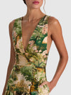 ROBE LONGUE STRUCTURÉE LILA-ALICE + OLIVIA
