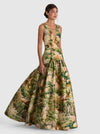 ROBE LONGUE STRUCTURÉE LILA-ALICE + OLIVIA