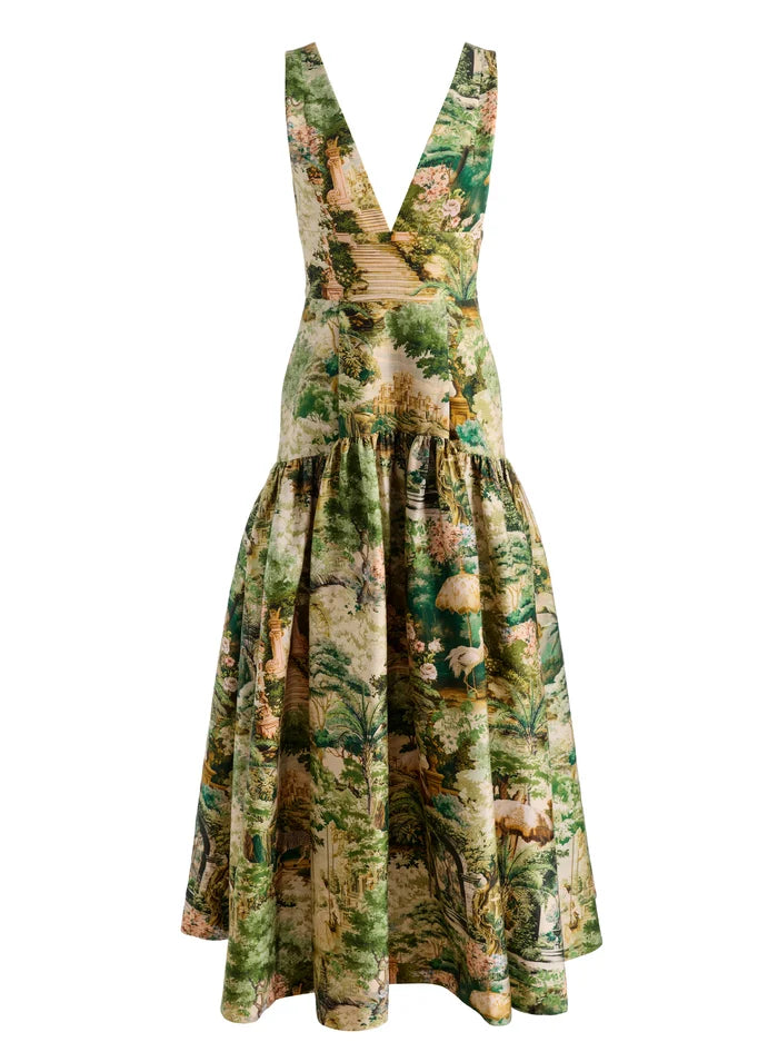 ROBE LONGUE STRUCTURÉE LILA-ALICE + OLIVIA