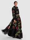 EDMOND EMBELLISHED VARSITY JACKET-SOFT TULIP BLACK-ALICE + OLIVIA