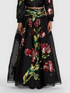 ORIANA EMBELL JUPE MAXI À TAILLE BASSE GOUTTE-ALICE + OLIVIA