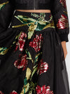 ORIANA EMBELLISHED GOWN SKIRT-SOFT TULIP BLACK-ALICE + OLIVIA