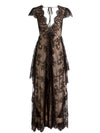 ROSEMARIE LACE GOWN-Black-ALICE + OLIVIA
