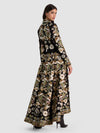 CHESHIRE EMBELLISHED COAT-BLACK/MULTI-ALICE + OLIVIA