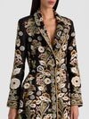 CHESHIRE EMBELLISHED COAT-BLACK/MULTI-ALICE + OLIVIA