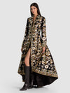 CHESHIRE EMBELLISHED COAT-BLACK/MULTI-ALICE + OLIVIA