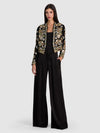 HARVEY EMBELLISHED JACKET-BLACK/MULTI-ALICE + OLIVIA